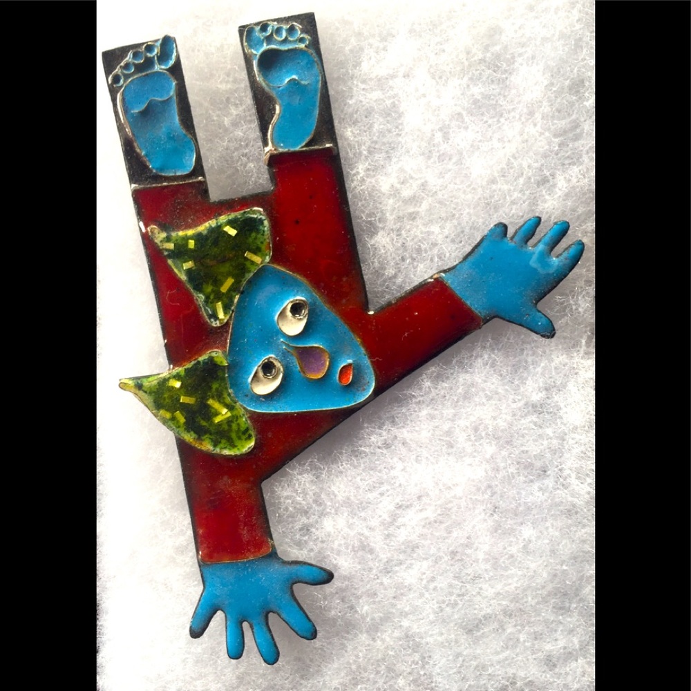 Pin / Necklace handcrafted